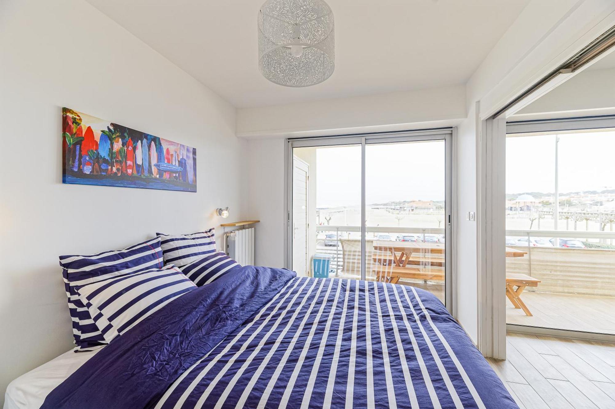 Golden Sand Anglet Biarritz - Front De Mer - Parking Privatif Gratuit Eksteriør billede