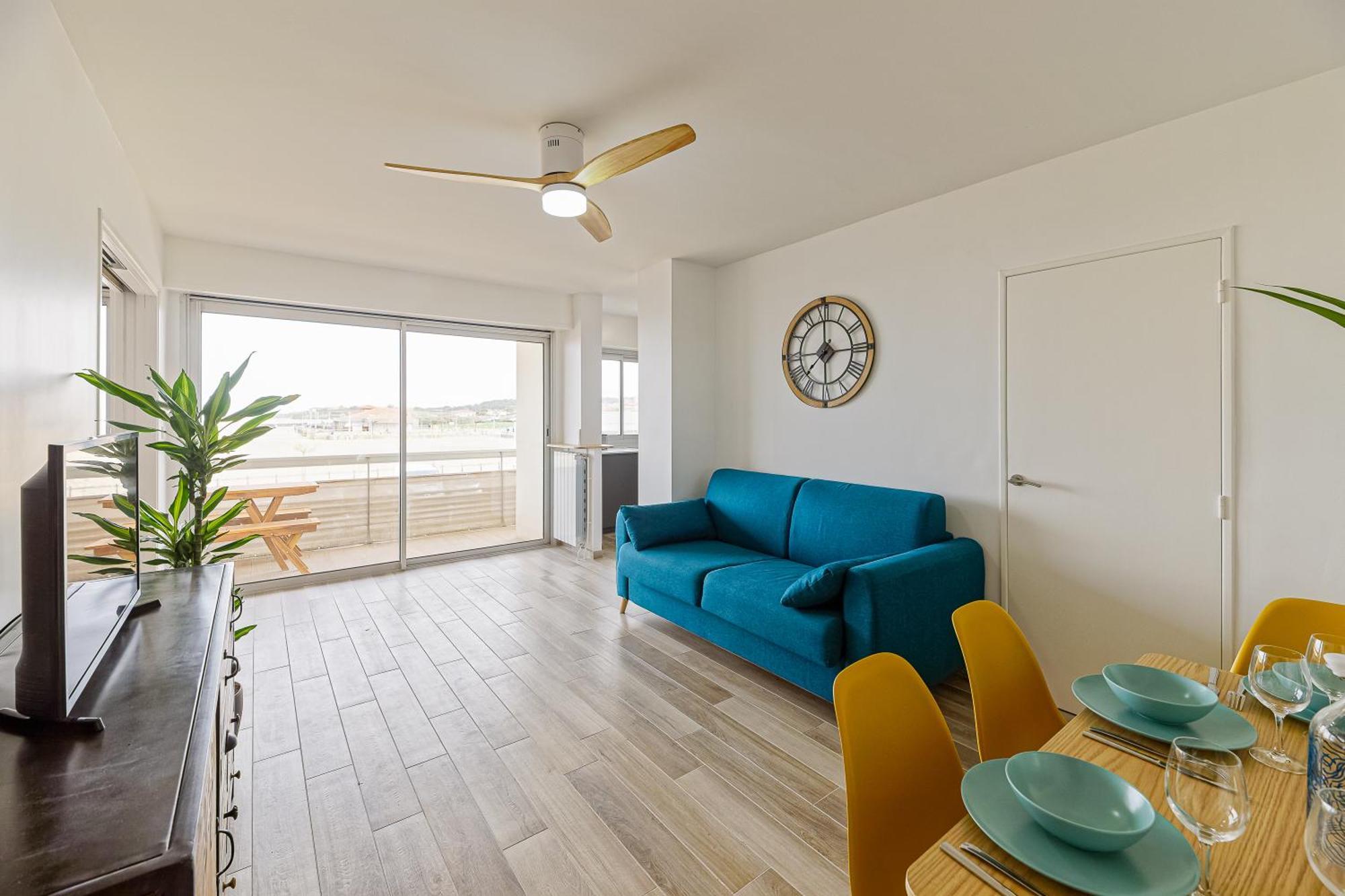 Golden Sand Anglet Biarritz - Front De Mer - Parking Privatif Gratuit Eksteriør billede